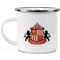 Personalised Sunderland AFC Back Of Shirt Enamel Camping Mug