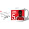 Personalised Arsenal FC Thomas Partey Autograph Player Photo 11oz Ceramic Mug