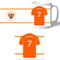 Personalised Blackpool FC Shirt Mug & Coaster Set