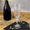 Personalised Crystal Glass Champagne Flute - 180ml In Choice Of Presentation Box