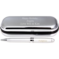 Personalised Engraved Pen and Box Gift Set