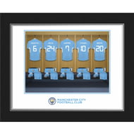 Personalised Manchester City FC Women's Team Dressing Room Photo Folder