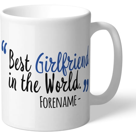 Personalised Sheffield Wednesday Best Girlfriend In The World Mug