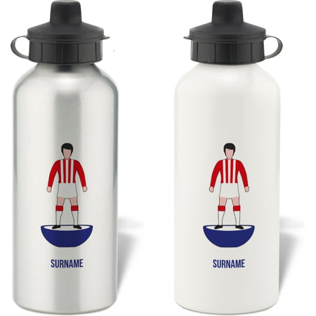 Personalised Stoke City Player Figure Aluminium Sports Water Bottle
