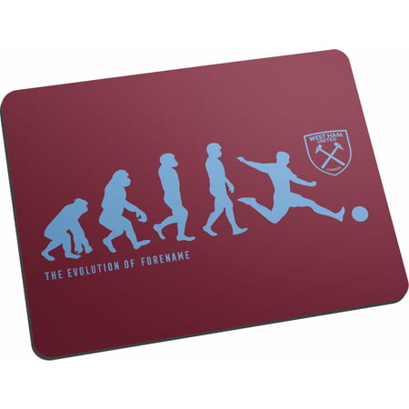 Personalised West Ham United FC Evolution Mouse Mat