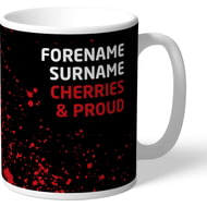 Personalised Bournemouth & Proud 11oz Ceramic Mug