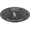 Personalised Budgerigar Bird Motif Oval Slate House Sign Plaque 25x13cm