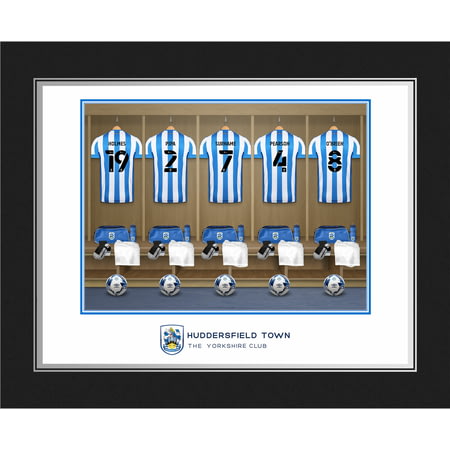 Personalised Huddersfield Town AFC Dressing Room Shirts Photo Folder