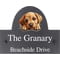 Personalised Labrador Bulldog Motif Slate House Name or Number Plaque/Sign - 25x20cm