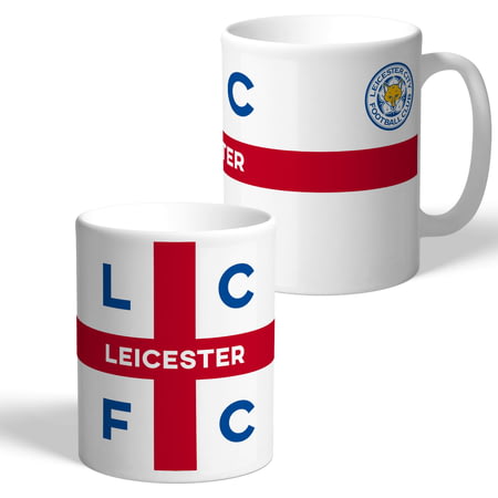 Personalised Leicester City FC England Supporters Club Mug