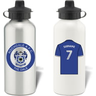 Personalised Rochdale AFC Aluminium Sports Water Bottle