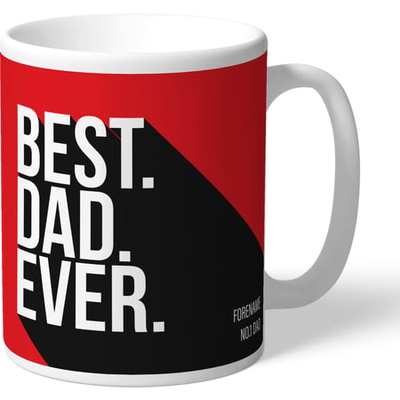 Personalised Sunderland AFC Best Dad Ever Mug