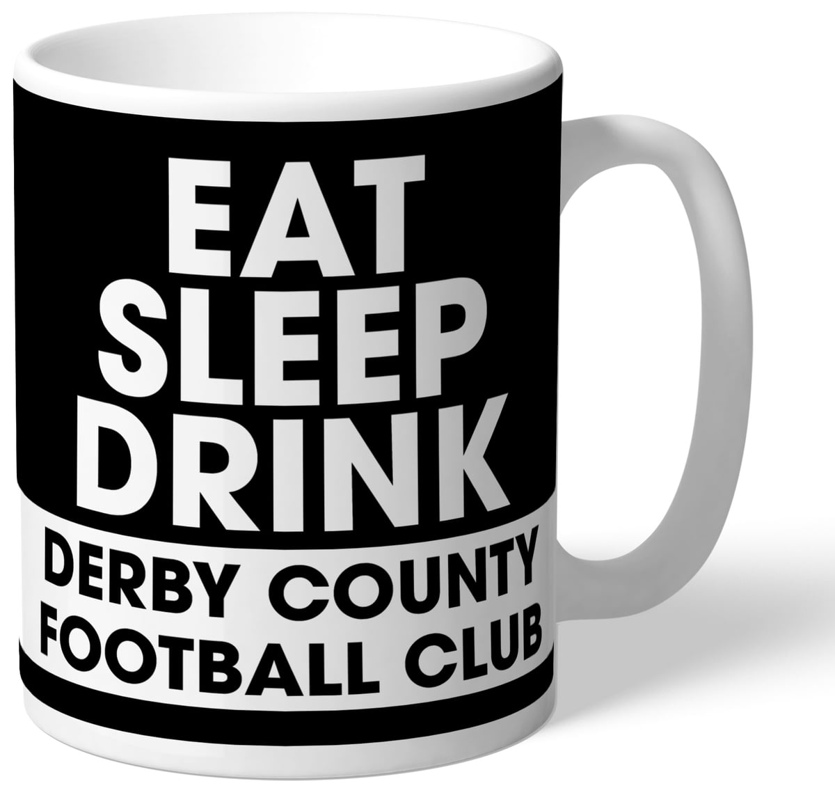 Derby County F.C Personalised Mouse Mat EAT, SLEEP, DRINK 
