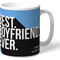 Personalised Manchester City FC Best Boyfriend Ever Mug