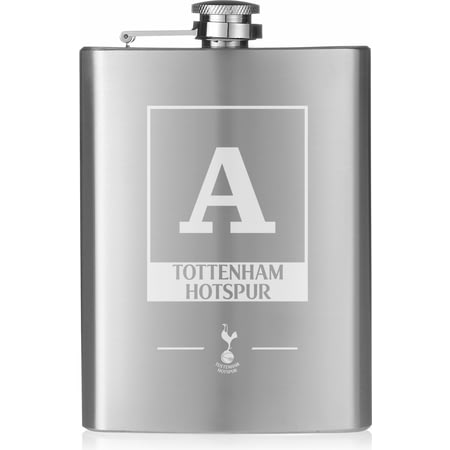 Personalised Tottenham Hotspur FC Monogram Hip Flask