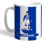 Personalised Brighton and Hove Albion FC Player Figure 11oz Ceramic Mug