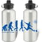 Personalised Queens Park Rangers FC Player Evolution Aluminium Sports Water Bottle