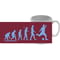 Personalised Football Player Evolution 11oz Ceramic Mug for West Ham United fans