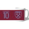 Personalised West Ham United Retro Shirt Mug