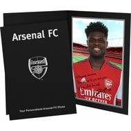 Personalised Arsenal FC Partey Autograph Player Photo Folder