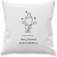 Personalised Chilli And Bubbles Generic Christmas Cushion Cover