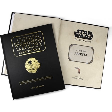 Personalised Star Wars Galactic Atlas Book