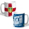 Personalised Leeds United FC Club And Country Mug
