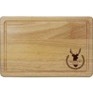 Personalised Stag Rectangular Chopping Board