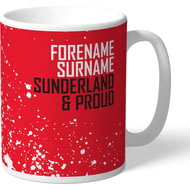 Personalised Sunderland AFC Proud Mug