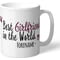 Personalised Burnley FC Best Girlfriend In The World Mug