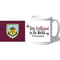 Personalised Burnley FC Best Girlfriend In The World Mug