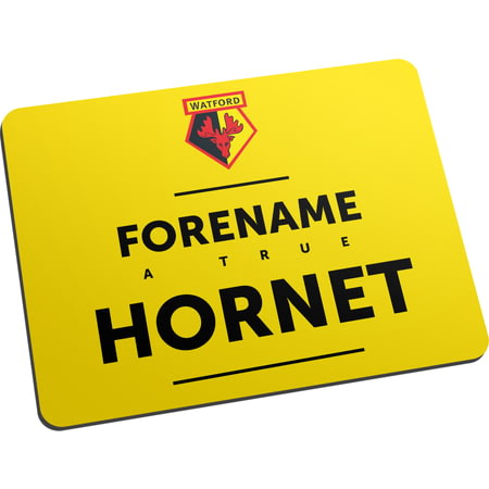 Personalised Watford FC True Mouse Mat