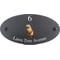 Personalised Beaver Wildlife Animal Motif Oval Slate House Sign Plaque 25x13cm