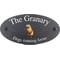Personalised Beaver Wildlife Animal Motif Oval Slate House Sign Plaque 25x13cm