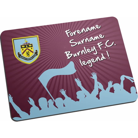 Personalised Burnley FC Legend Mouse Mat