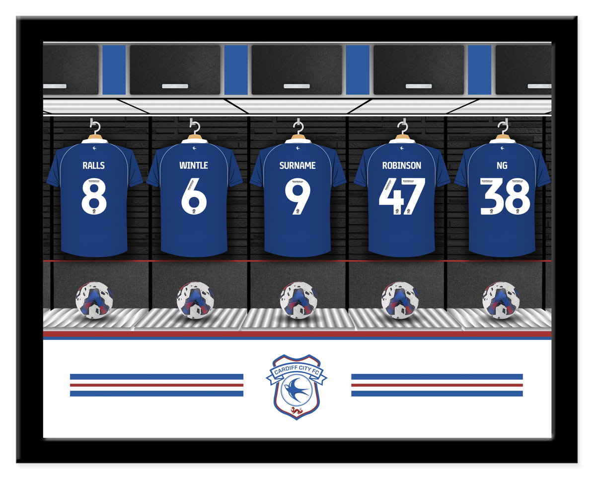 Personalised Cardiff City FC Gifts & Merchandise