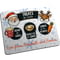 Personalised Christmas Eve Treats For Santa And Rudolph Board - Drink And Mince Pie