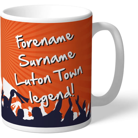 Personalised Luton Town FC Legend Mug
