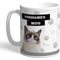 Personalised Grumpy Cat - Bad Day Grey Mug