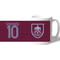 Personalised Burnley FC Retro Shirt Mug