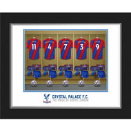 Personalised Crystal Palace FC Dressing Room Shirts Photo Folder