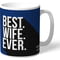 Personalised Millwall FC Best Wife Ever Mug