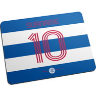 Personalised Queens Park Rangers FC Retro Shirt Mouse Mat