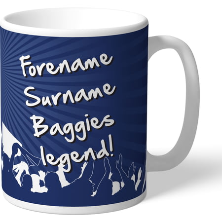 Personalised West Bromwich Albion FC Legend Mug