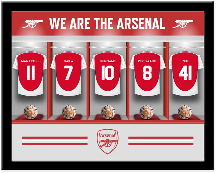 Personalised arsenal shirt outlet