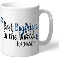 Personalised Bolton Wanderers Best Boyfriend In The World Mug