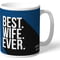 Personalised Cardiff City Best Wife Ever Mug