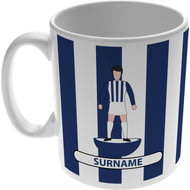Personalised West Bromwich Albion Player Figure Ceramic Mug - 11oz