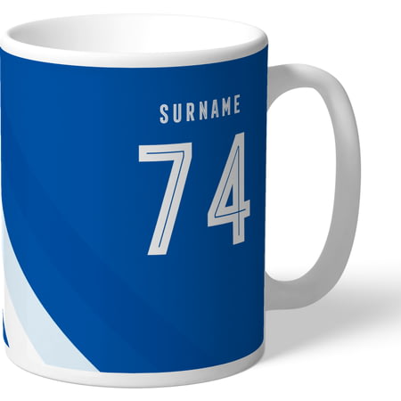 Personalised Queens Park Rangers FC Stripe Mug