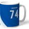 Personalised Queens Park Rangers FC Stripe Mug